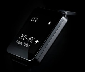 ساعة LG G ستكون متوفرة بنظام تشغيل من شركة غوغل متوافق مع الهواتف الذكية المعتمدة على نظام آندرويد وستكون قادرة على إظهار العديد من المعلومات بناءً على الأوامر الصوتية 